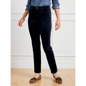 Talbots Black Corduroy Ankle Jegging Jeans